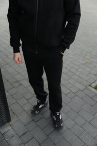 Теплий чоловічий костюм зі стойкою Maverick Чорний - Зображення 7