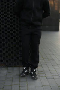 Теплий чоловічий костюм зі стойкою Maverick Чорний - Зображення 9