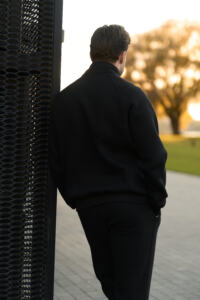 Теплий чоловічий костюм зі стойкою Maverick Чорний - Зображення 11