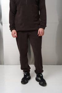 Теплий чоловічий костюм на флісі Teddy Fleece Шоколадний - Зображення 4