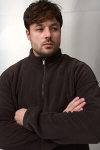 Теплий чоловічий костюм на флісі Teddy Fleece Шоколадний - Зображення 6