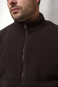 Теплий чоловічий костюм на флісі Teddy Fleece Шоколадний - Зображення 7