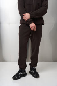 Теплий чоловічий костюм на флісі Teddy Fleece Шоколадний - Зображення 13