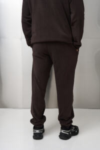 Теплий чоловічий костюм на флісі Teddy Fleece Шоколадний - Зображення 14