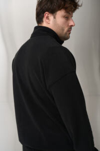 Теплий чоловічий костюм на флісі Teddy Fleece Чорний - Зображення 12