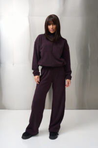 Теплий жіночий костюм на флісі Narena Fleece Deep Plum - Зображення 3