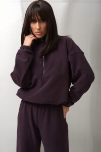 Теплий жіночий костюм на флісі Narena Fleece Deep Plum - Зображення 4