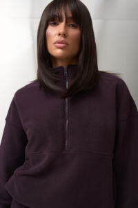 Теплий жіночий костюм на флісі Narena Fleece Deep Plum - Зображення 5
