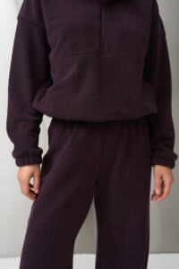 Теплий жіночий костюм на флісі Narena Fleece Deep Plum - Зображення 6