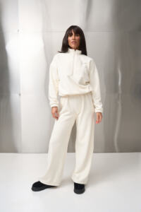 Теплий жіночий костюм на флісі Narena Fleece Айворі