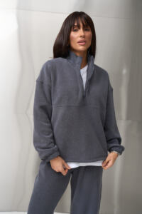 Теплий жіночий костюм на флісі Narena Fleece Графіт - Зображення 4