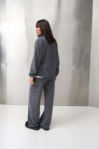 Теплий жіночий костюм на флісі Narena Fleece Графіт - Зображення 7